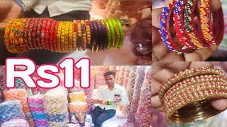 Firozabad glass bangles wholesale market  फिरोजाबाद सबसे सस्ता कंगन होलसेल मार्केट 2024🔥 [upl. by Odlanra]