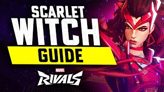 The Ultimate Scarlet Witch Guide  Marvel Rivals [upl. by Dermot548]