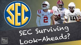 SEC Update  Contenders Try To Survive LookAhead Week  Week 13 Preview [upl. by Nnaynaffit]