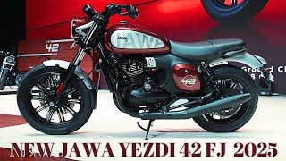 334 cc  287 Hp  Five Colour Options  New Jawa Yezdi 42 FJ 2025 [upl. by Lajes]