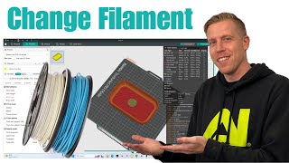 How to Change Filament in Orca Slicer [upl. by Hammerskjold]