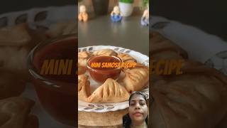 Mini samosa recipe  trending viral shorts samosa recipe [upl. by Almira397]