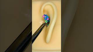 ASMR Deep Earwax Removal Ear Cleaning asmr asmrshorts youtubeshorts shorts [upl. by Falo645]