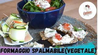 Come fare uno spalmabile con lo yogurt Formaggio vegano [upl. by Phila524]