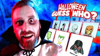 GIANT GUESS WHO Board Game Halloween Villains Edition KIDCITY [upl. by Ajna709]