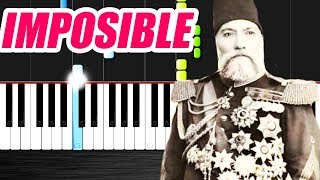 Plevne Marşı  Impossible  Piano tutorial by VN [upl. by Valentia]