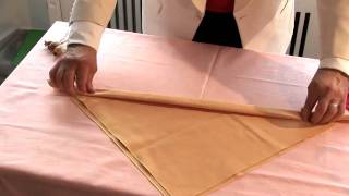 How To Make Christmas Napkins [upl. by Acsirp]