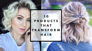 10 Products That Transform Hair  Milabu [upl. by Ahtivak]