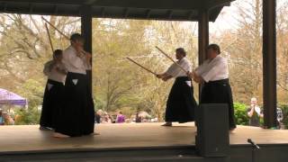 Shinkendo Demo Sakura Matsuri March 2015 [upl. by Mighell]