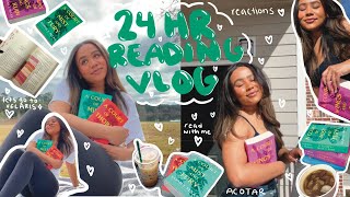 24 hr reading vlog 📖4 booksrereading acotar series fttears giggling yelling at tamlin amp chaos🤍 [upl. by Tessie]