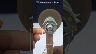 775 Motor Electricy Generat Test • 775 Motor Experiment shorts motor motortest [upl. by Sadie5]