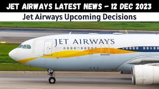 Jet Airways Latest News  JKC appeals order to sell three Jet Airways [upl. by Silisav619]