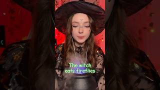 The witch eats fireflies asmr asmrsounds asmrrelax asmrtingles asmrsleep relax tingles [upl. by Tatianas]