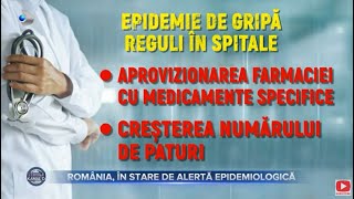 Stirile Kanal D  Romania in stare de alerta epidemiologica  Editie de seara [upl. by Oneil630]