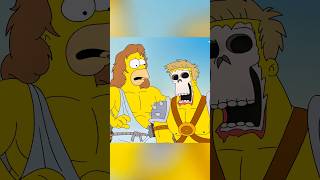 Homer Rule the Colosseum😱 simpsons shorts [upl. by Alios]