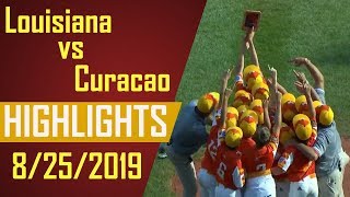 Little League World Series 2019 Championship Game  Louisiana vs Curacao Highlights  LLWS 2019 [upl. by Novit]