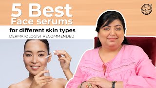 Top 5 Serums for Face  Vitamin C Hyaluronic Acid Niacinamide Retinol amp Peptide Dr Nivedita Dadu [upl. by Marlyn388]