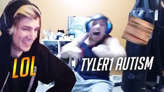 xQc Reacts to Every Major Tyler1 Outbreak [upl. by Ytsur]