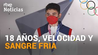 Tokyo2020 ALBERTO GINÉS medalla de ORO en la primera ESCALADA de la historia olímpica  RTVE [upl. by Anahsahs]