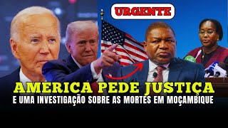 ESTADOS UNIDOS DAS AMERICAS DEIXAM UM FORTE AVISO PARA O GOVERNO DE MOÇAMBIQUE E PEDE JUSTIÇA [upl. by Cherin]