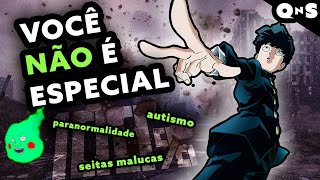 O PERIGO DE GENTE FEIA COM SÍNDROME DE PEQUENO PODER Mob Psycho 100 e a religião [upl. by Chor]