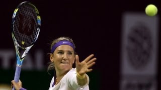 2013 Qatar Total Open Day 4 WTA Highlights [upl. by Katleen]