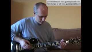 Tuto guitare comment jouer Cendrillon Telephone [upl. by Boniface]