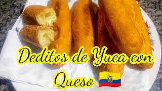 Deditos de Yuca con Queso 🇪🇨❤️ [upl. by Alika]