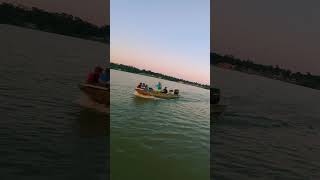 Drone Chasing Boat onalaska livingston shortvideo trending foryou shorts lake drone boat [upl. by Annalise244]