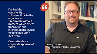 Empowered by our Employees Jeremy Coombs Conveys his Experience with Volunteering [upl. by Desirae]