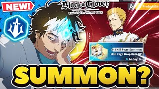 3RD EYE RHYA amp NEW JULIUS SKILL PAGE Should You Summon  Black Clover Mobile [upl. by Odnalor186]