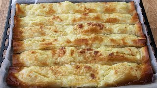 😋 How to prepare tasty Banitsa with filo pastry and cheese [upl. by Ehrenberg]