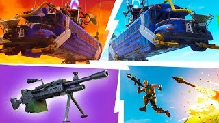 NEW 50v50 MODE AND LMG GAMEPLAY  Fortnite Battle Royale [upl. by Nolek186]