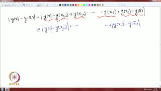 Mod04 Lec20 Cauchy Peano Existence Theorem [upl. by Nylhtac54]