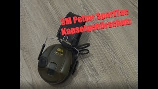 3M Peltor SportTac Gehörschutz  Review [upl. by Diantha719]