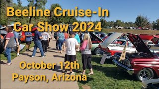 Beeline CruiseIn Car Show 2024 October 12th Payson Arizona [upl. by Farl]