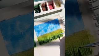 art reelsvideo watercolor painting shorts [upl. by Iat]