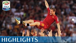 Roma  Genoa  32  Highlights  Giornata 38  Serie A TIM 201617 [upl. by Stubstad11]