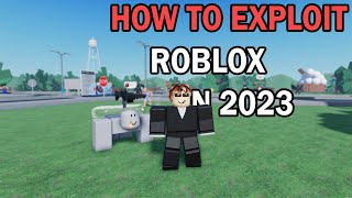 How To Exploit Roblox 2023 FREE [upl. by Arikehs]