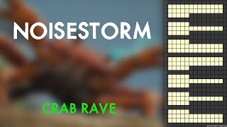 Noisestorm  Crab Rave Piano Cover [upl. by Anek]