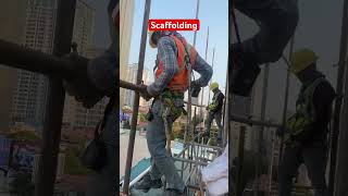 Scaffolding scaffolding scaffoldbuilder construction engineering building worker [upl. by Papke]