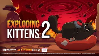 Exploding Kittens® 2  Official Video Game Trailer [upl. by Yddeg673]