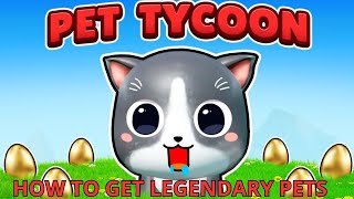 HOW TO GET LEGENDARY PETS ON PET TYCOON SIMULATOR MAP FORTNITE CREATIVE LEGENDS PETS [upl. by Ashlen931]