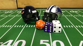 StratOMatic Football Chicago Bears at Detroit Lions [upl. by Leesa322]