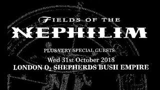 FIELDS OF THE NEPHILIM  full set  London  31102018 [upl. by Nnyrat]