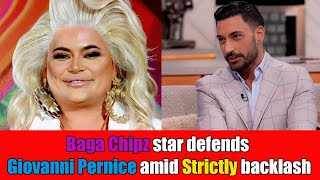 Drag Race star Baga Chipz praised and defended Giovanni Pernice in the face of Strictly backlash [upl. by Franklyn332]