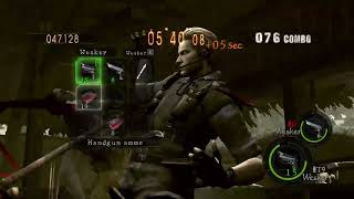 RE5 MERCENARIES DUO VILLAGE 1039K [upl. by Lanor944]