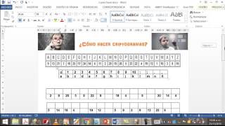 Como hacer criptogramas [upl. by Anailuj]