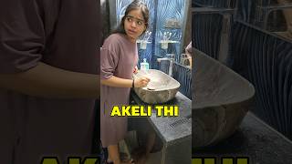 💀 AAJ MAIN GHAR PAR AKELI THI TO HORROR 😭😱 Mini Vlog shorts minivlog ashortaday trending [upl. by Lockwood538]