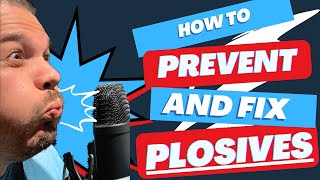 How to Prevent And Edit Plosives In Your Recordings using Audacity [upl. by Shue]